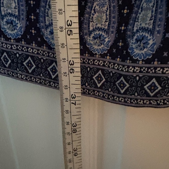 Old Navy Blue and White Sheath Dress - Picture 8 of 8